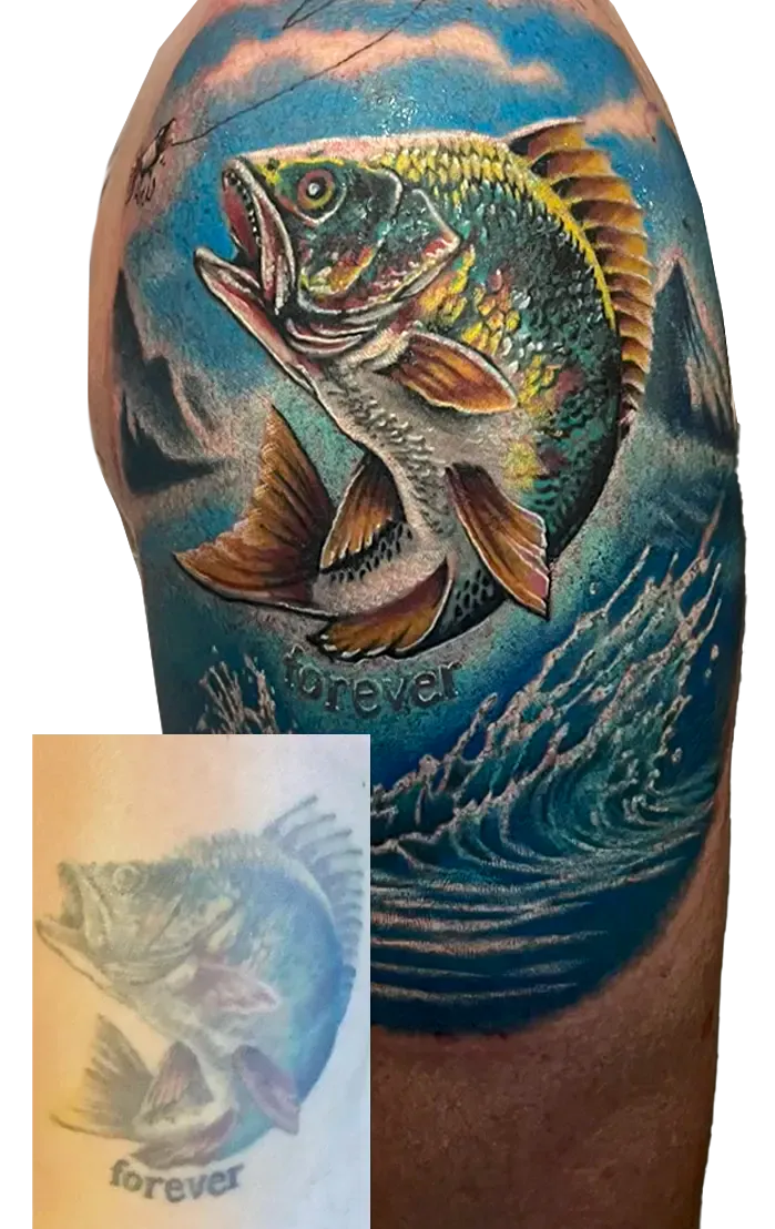 Cover Up Apollon Tattoo - Apollon Tattoo